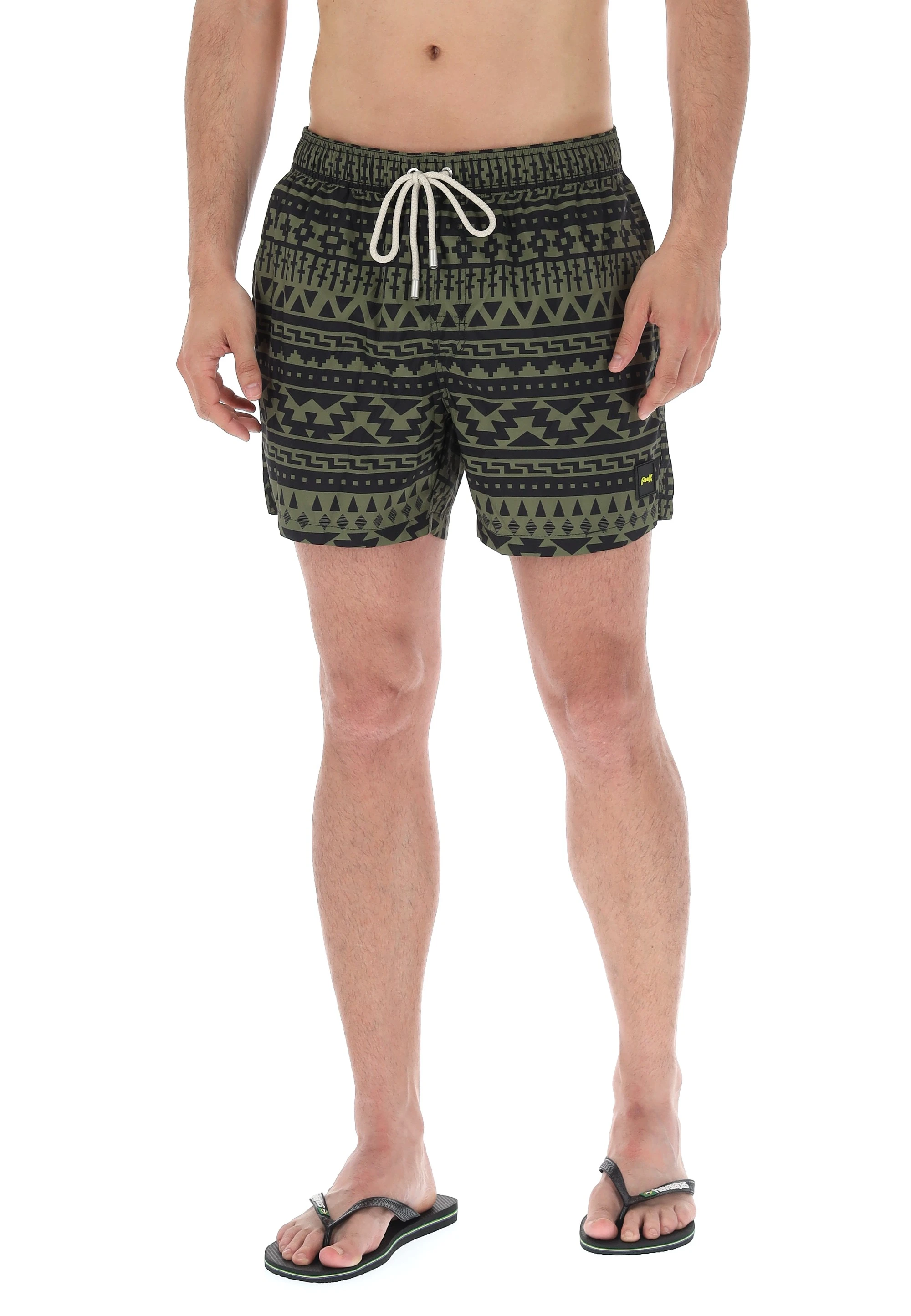 Boxer mare uomo F**K in fantasia etnica